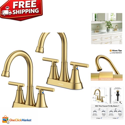 Elegant handle brushed gold - elegant,