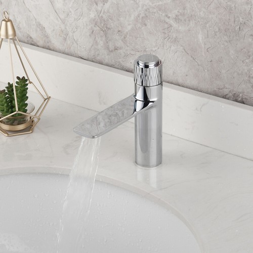 Bathroom chrome faucet - bathroom,