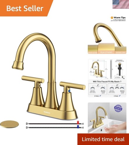 Brushed gold inch - brushed,