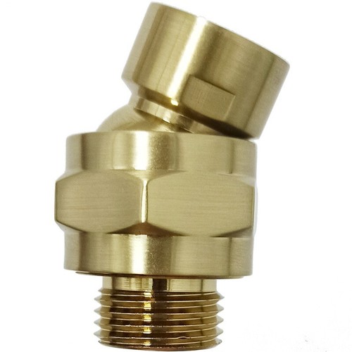 Brushed gold brass - brushed, fixed