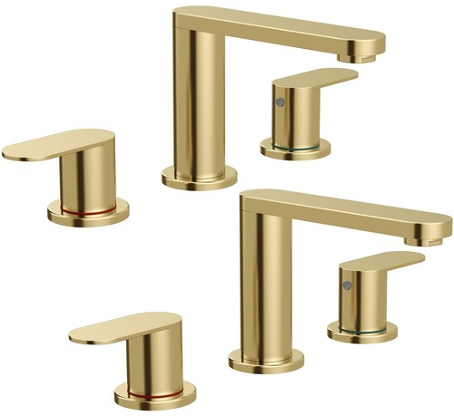 Pack brushed gold bathroom - 2,