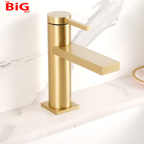 Single handle brushed gold - handle,