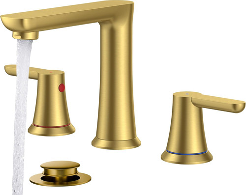 Gold hole bathroom - gold, 3-hole